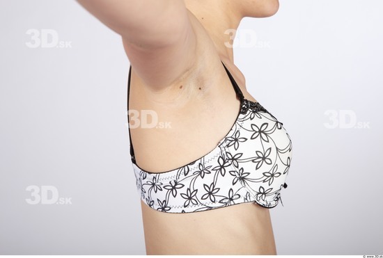 Chest Whole Body Woman Underwear Bra Slim Studio photo references