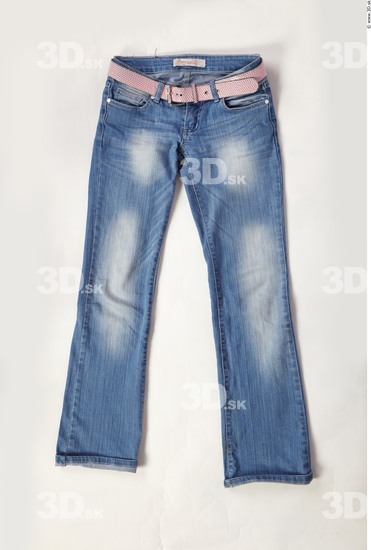 Whole Body Woman Casual Jeans Slim Studio photo references