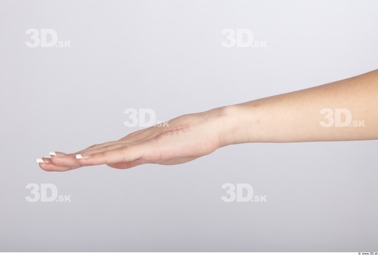 Hand Whole Body Woman Slim Studio photo references