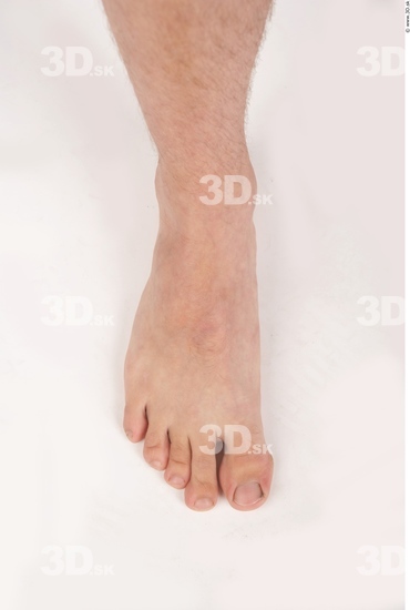 Foot Man Nude Average Studio photo references