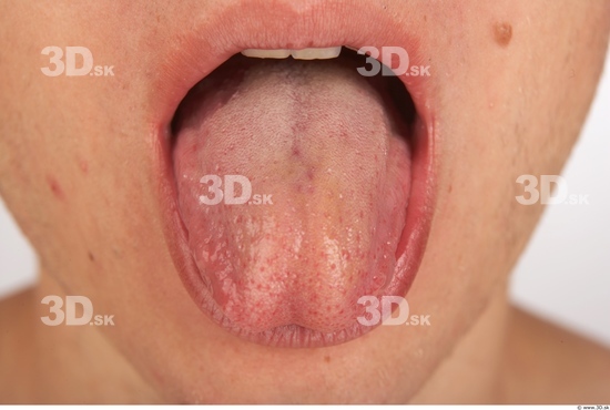 Tongue Man Average Studio photo references