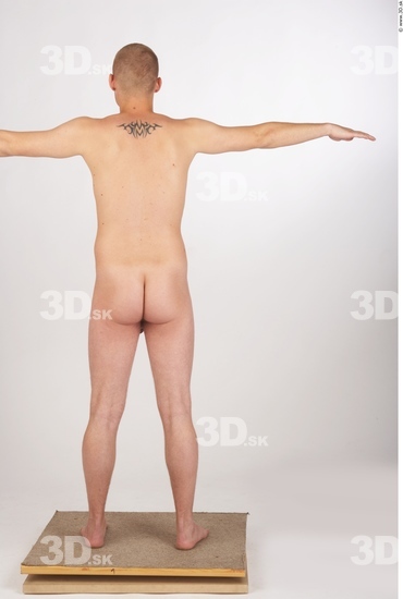 Whole Body Man T poses Nude Average Studio photo references