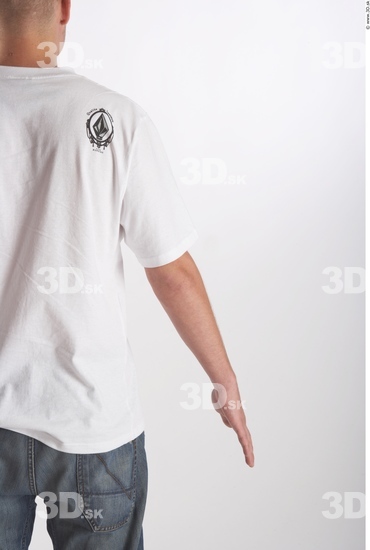 Arm Man Animation references White Casual T shirt