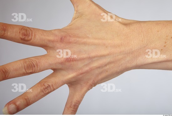 Hand Whole Body Woman Average Studio photo references