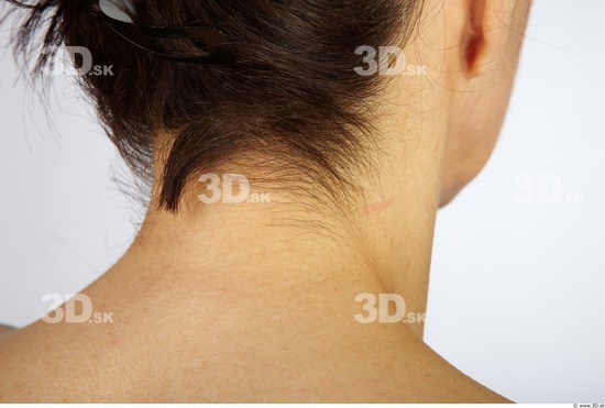 Neck Whole Body Woman Nude Average Studio photo references