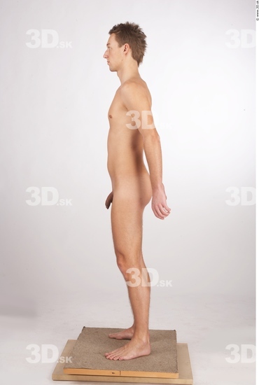 Whole Body Man Animation references Nude Athletic Studio photo references