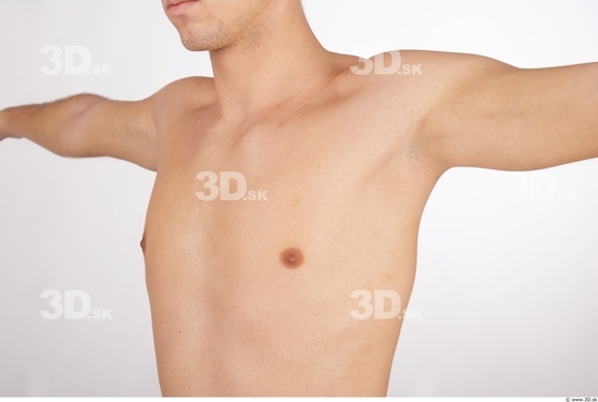 Chest Whole Body Man Animation references Nude Athletic Studio photo references