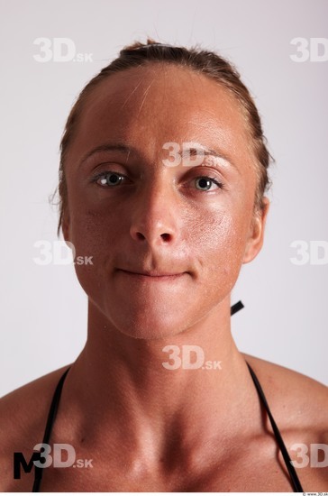 Head Phonemes Woman White Muscular