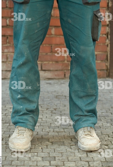 Calf Man Trousers Average Street photo references