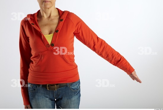 Arm Woman Animation references White Casual Sweatshirt Average