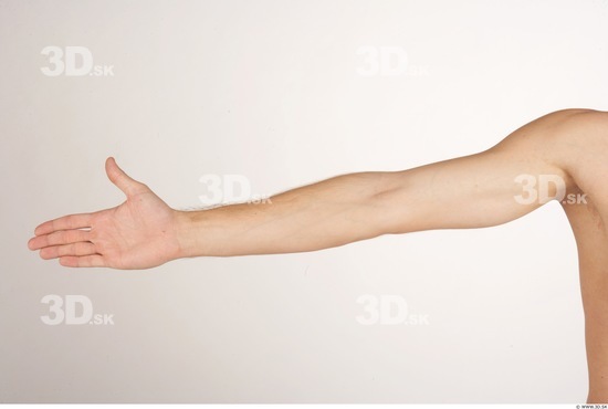 Arm Whole Body Man Animation references Nude Athletic Studio photo references