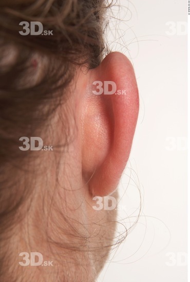 Ear Whole Body Man Animation references Nude Athletic Studio photo references