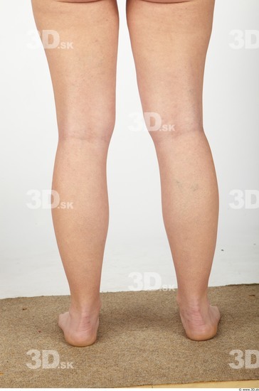 Calf Whole Body Woman Animation references Nude Chubby Studio photo references