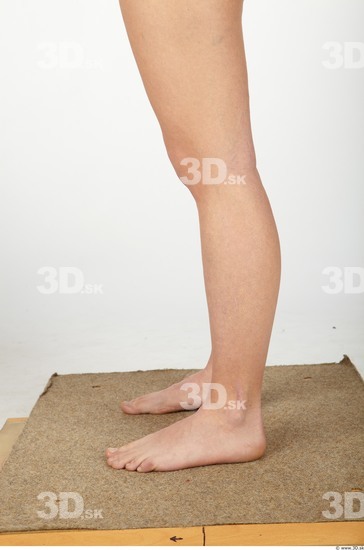 Calf Whole Body Woman Animation references Nude Chubby Studio photo references