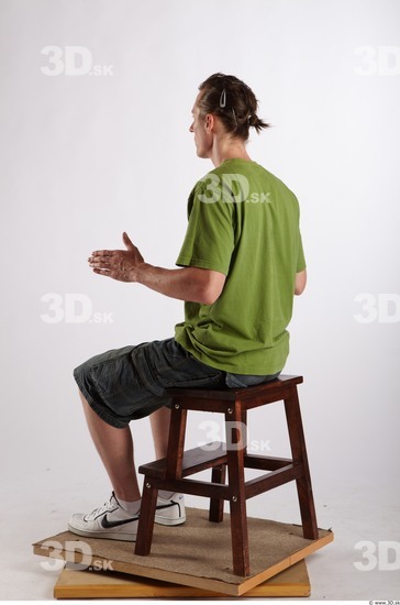 Whole Body Man Artistic poses White Casual Muscular