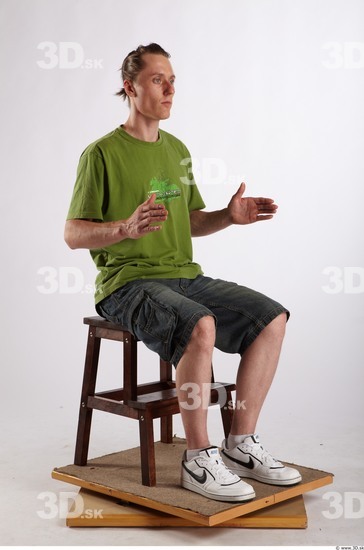 Whole Body Man Artistic poses White Casual Muscular