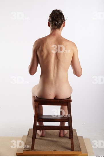 Whole Body Man Artistic poses White Nude Muscular