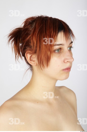 Whole Body Head Woman Animation references Nude Average Studio photo references