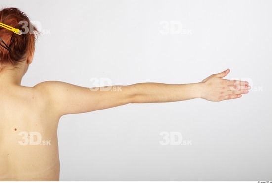 Arm Whole Body Woman Animation references Nude Average Studio photo references