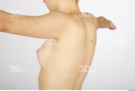 Whole Body Back Woman Animation references Nude Average Studio photo references