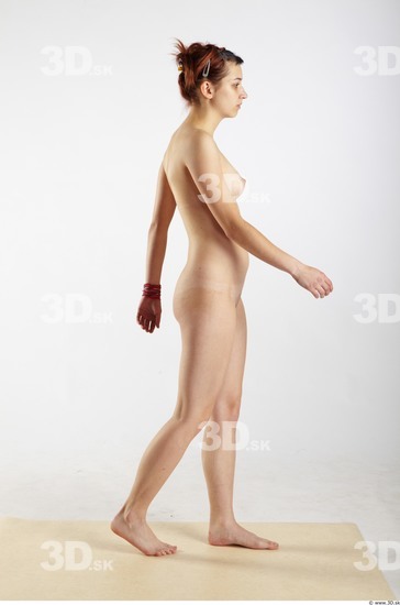 Whole Body Woman Animation references White Nude Average