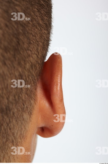 Ear Man Muscular Studio photo references