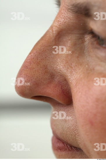 Nose Woman Overweight Street photo references