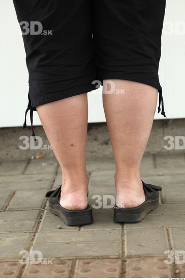 Calf Woman Casual Skirt Overweight Street photo references