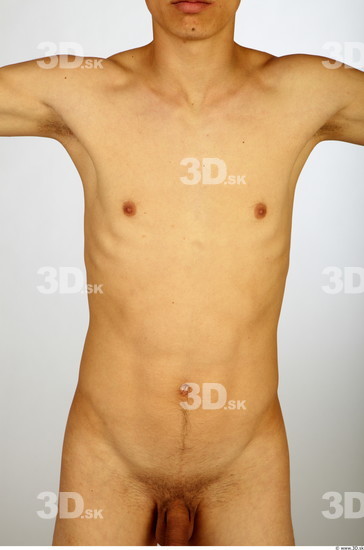 Upper Body Man Animation references Asian Nude Average Studio photo references