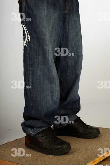 Calf Man Animation references Asian Casual Jeans Average Studio photo references