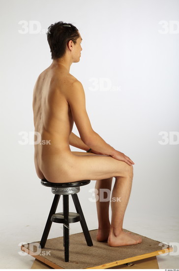 Whole Body Man Artistic poses Asian Nude Average Studio photo references