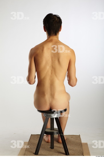 Whole Body Man Artistic poses Asian Nude Average Studio photo references