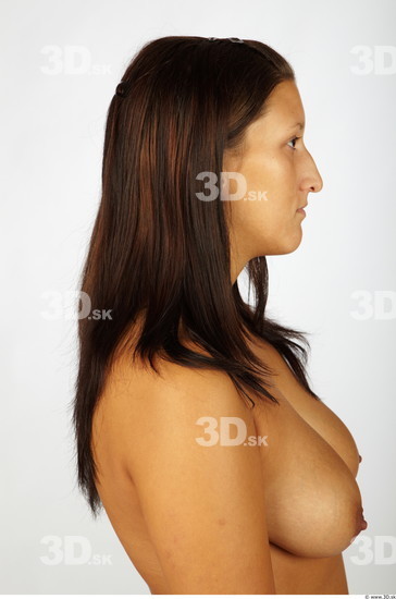 Whole Body Head Woman Animation references Nude Chubby Studio photo references