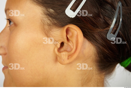 Ear Whole Body Woman Nude Chubby Studio photo references