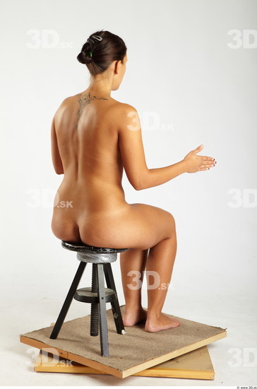 Whole Body Woman Artistic poses Nude Chubby Studio photo references