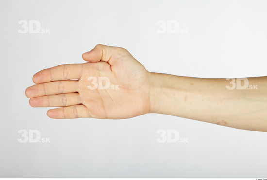 Hand Whole Body Man Animation references Nude Slim Studio photo references