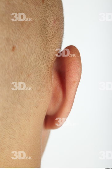 Ear Whole Body Man Animation references Nude Slim Studio photo references