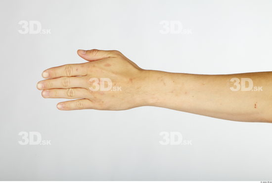 Hand Whole Body Man Animation references Nude Slim Studio photo references