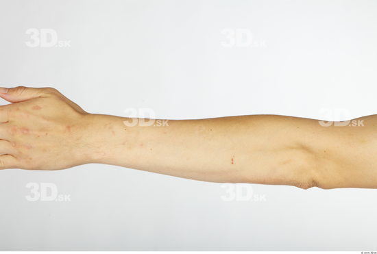 Forearm Whole Body Man Animation references Nude Slim Studio photo references