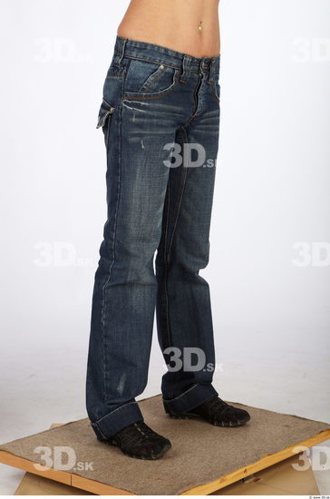 Leg Woman Animation references Casual Jeans Average Studio photo references