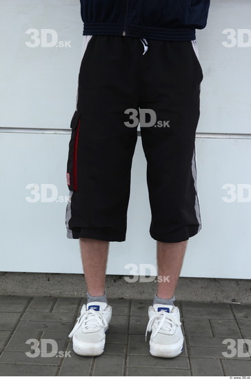 Leg Man Sports Shorts Slim Street photo references