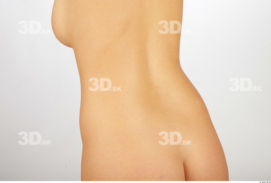 Back Woman Animation references Nude Slim Studio photo references