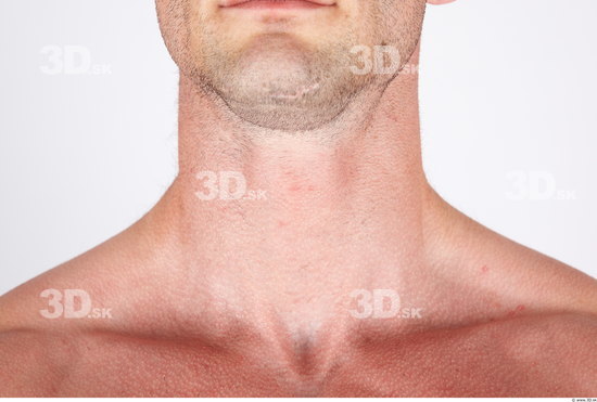 Neck Man Animation references Muscular Studio photo references