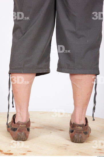 Calf Man Casual Shorts Muscular Studio photo references