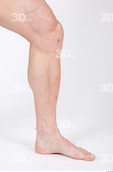 Calf Man Nude Muscular Studio photo references