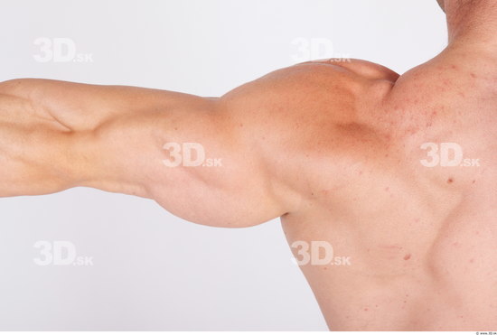 Arm Man Nude Muscular Studio photo references