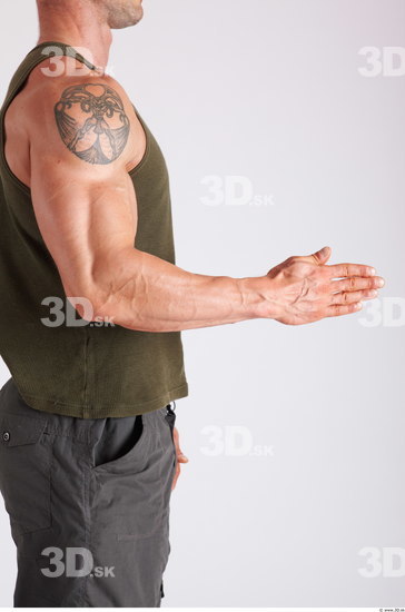 Arm Man Animation references White Casual Muscular