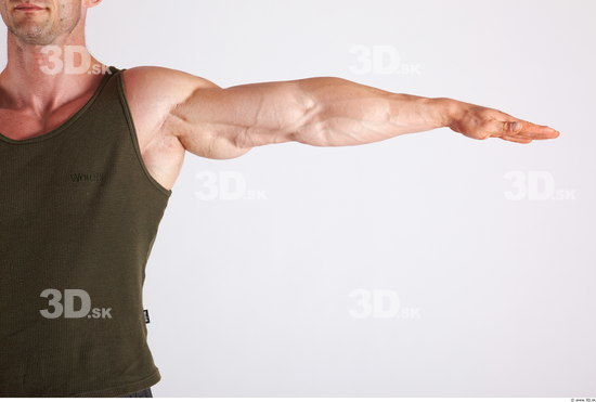 Arm Man Animation references White Casual Muscular