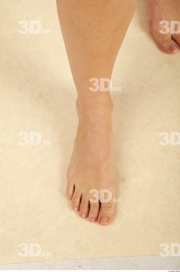 Foot Woman Nude Average Studio photo references