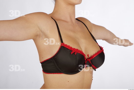 Chest Woman Underwear Bra Average Studio photo references